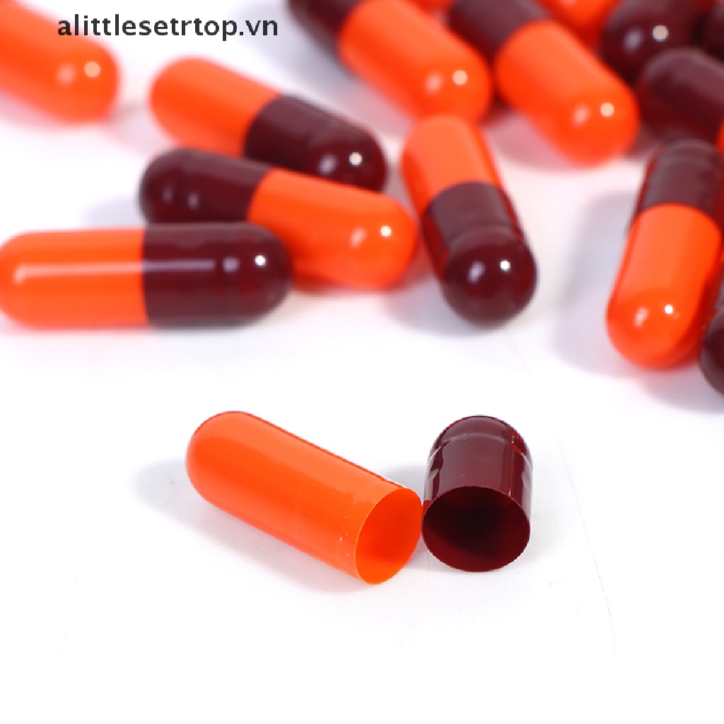 1000 Chiếc 0# Viên Nang Đựng Thuốc Viên Gecant Gelatin