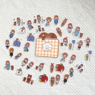 Set 40 miếng Sticker Deco Xinh Xắn