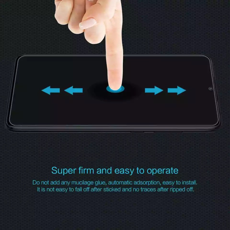 Xiaomi Redmi Note 8 Pro Kính cường lực Nillkin Amazing 9H trong suốt  - Chống bám vân tay(Tặng kèm dán bảo vệ Camera)