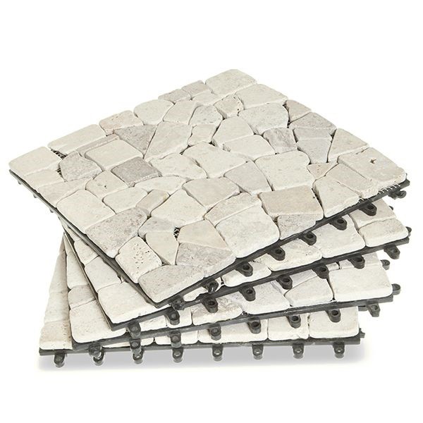 Vỉ nhựa lót sàn đá thật KT 30x30cm