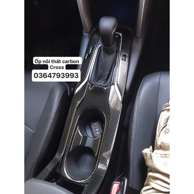 Ốp nội thất TITAN- CACBON full 9 chi tiết Toyota Corolla Cross. Hàng hottt