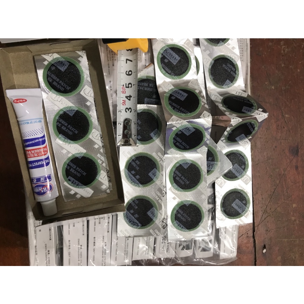 Miếng Vá Săm Xe Đạp Tròn Rubber Patch 36 Miếng