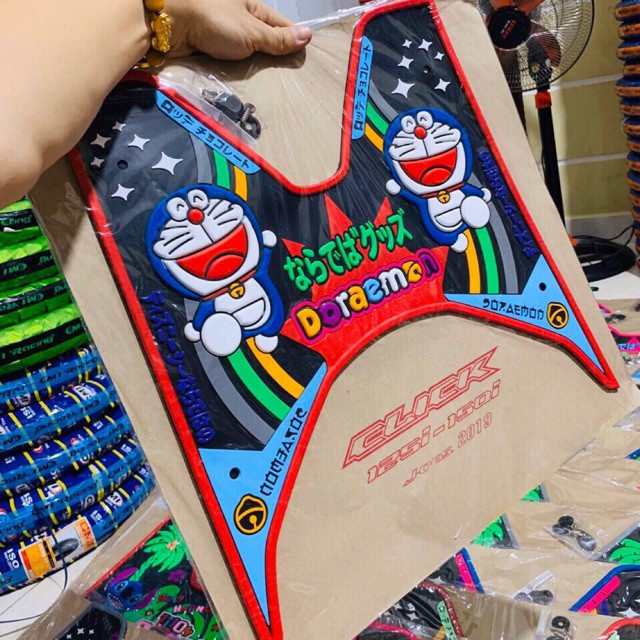 Thảm lót chân vario vision kiểu doremon kitty