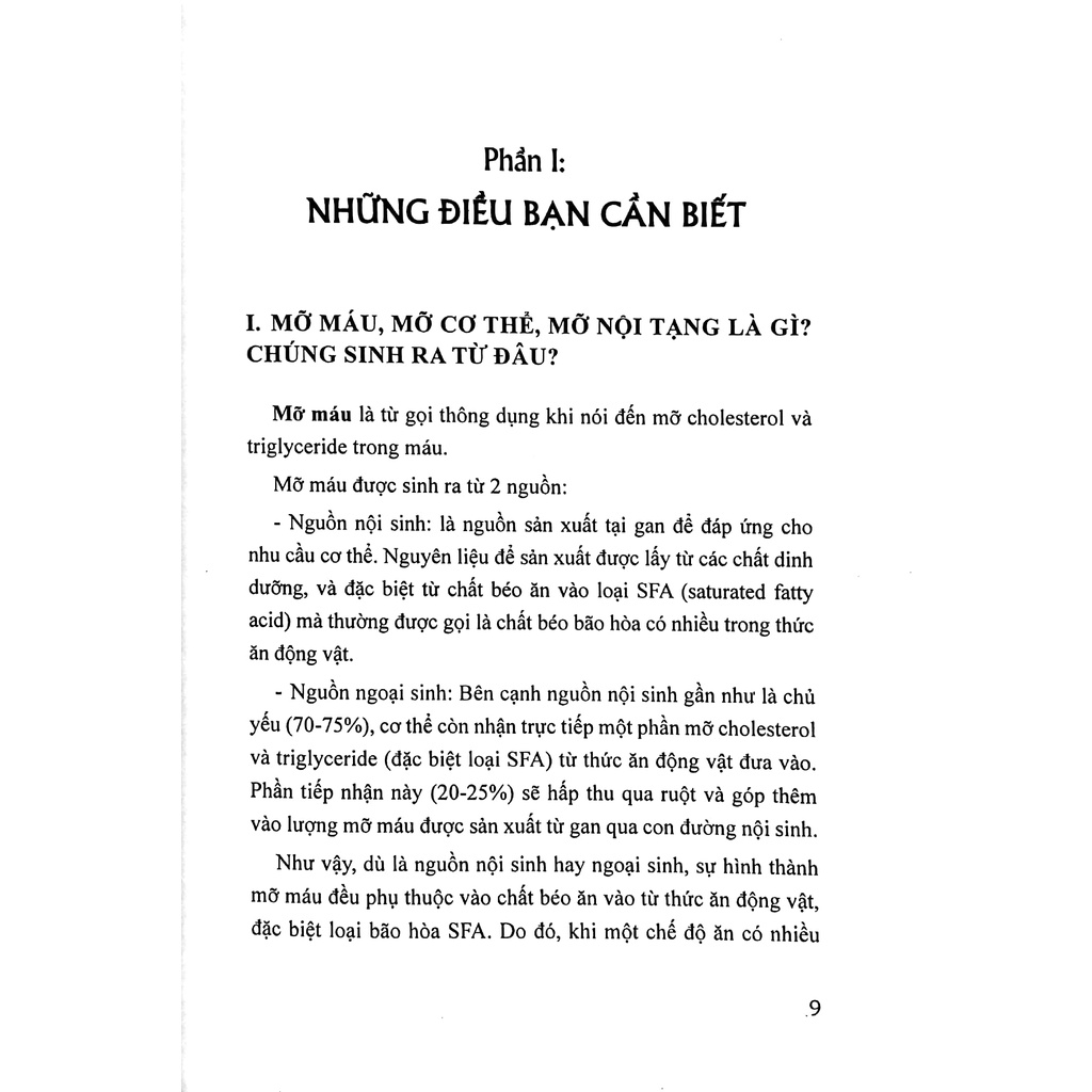 Sách Ăn Giảm Mỡ Máu - Y học