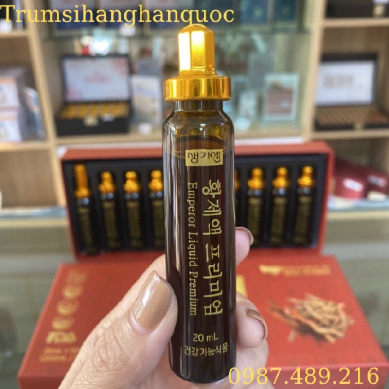 TINH CHẤT HỒNG SÂM - ĐÔNG TRÙNG HẠ THẢO HỘP 10 ỐNG - GIÁ RẺ - CHẤT LƯỢNG - UY TÍN