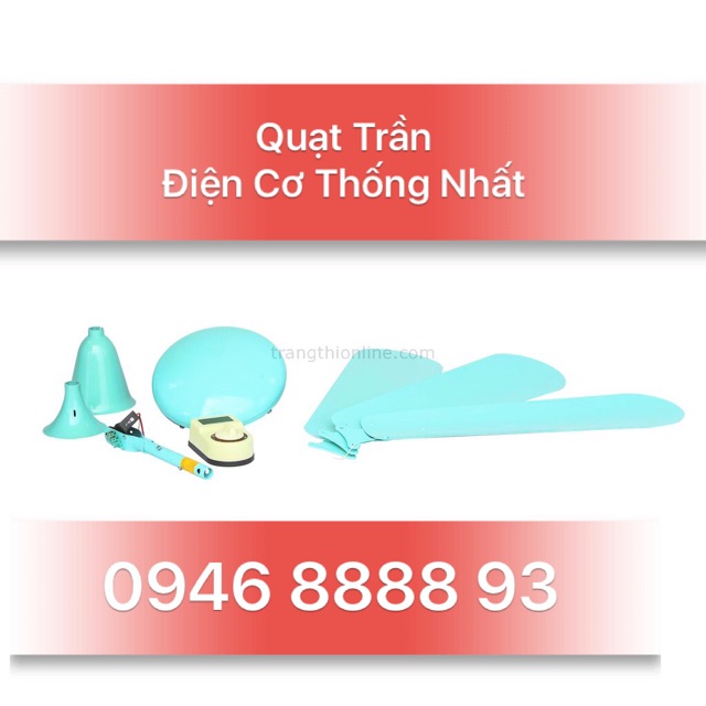 Quạt Trần Cánh Sắt 1400mm- Điện cơ Thống Nhất | BigBuy360 - bigbuy360.vn