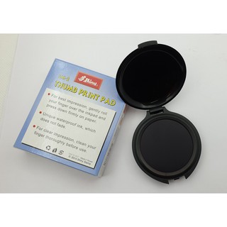 Khay mực lăn tay tròn hiệu Shiny SM-2