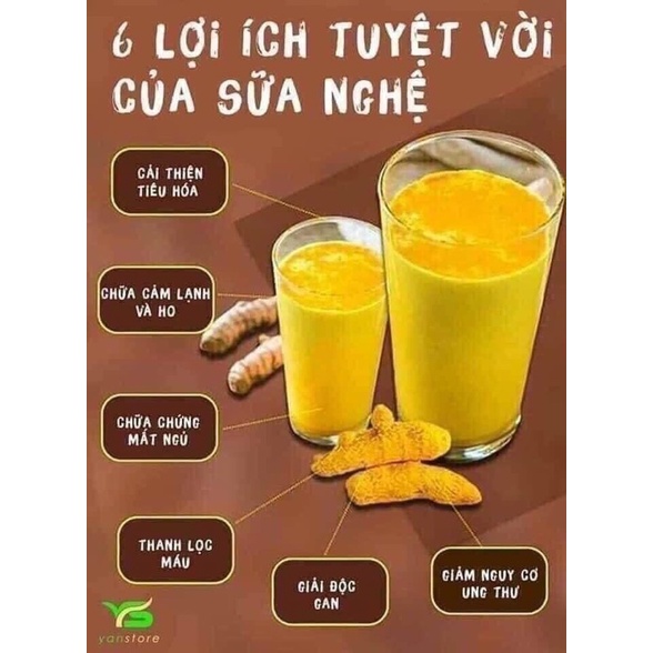 500g Tinh bột nghệ nguyên chất