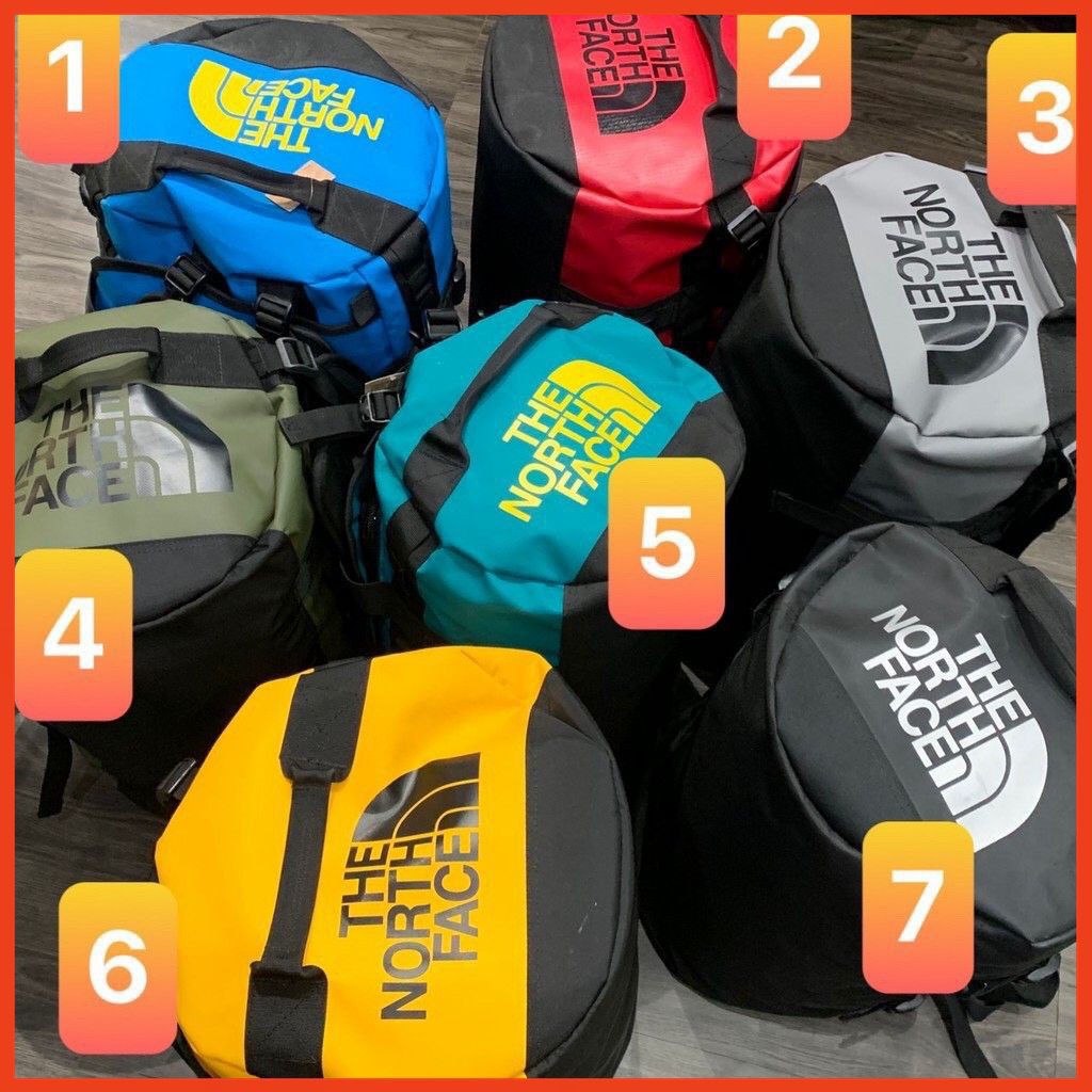 [Bảo Hành12M]Túi Trống Balo Thể Thao Đi GYM Du Lịch TNF Base Camp Duffel - Chống Nước, Thể Tích Lớn,,Độ Bền 10 năm