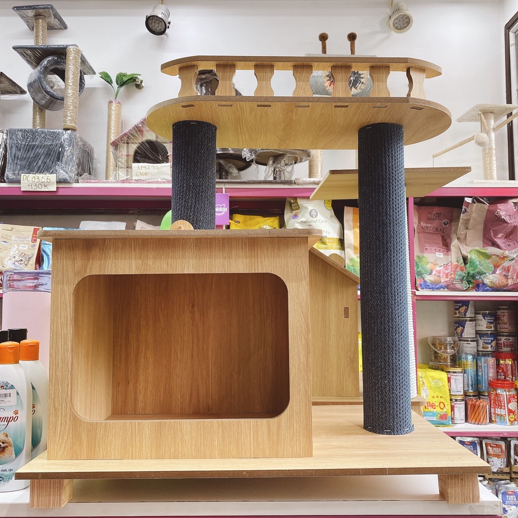 Nhà Gỗ Cho Mèo HP - 02