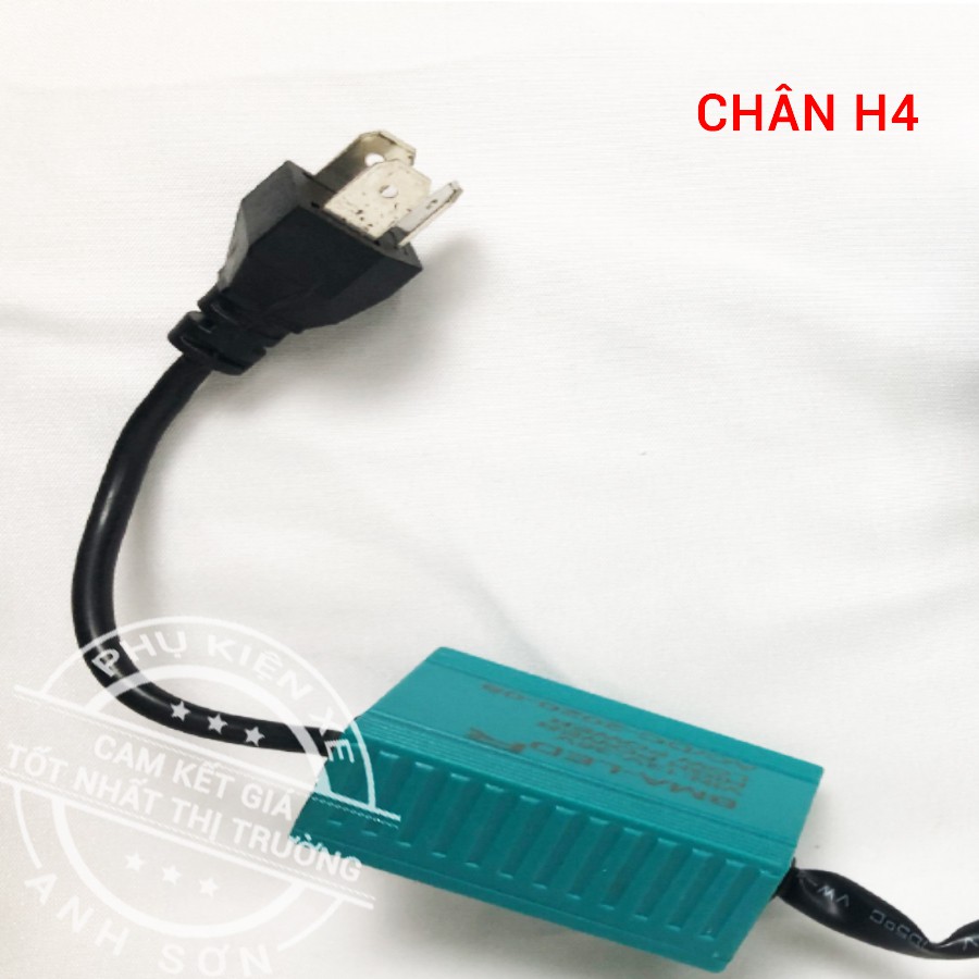 [SIÊU SALE] Đèn pha LED bi cầu H4 đuôi công siêu sáng tản nhiệt tùy chỉnh độ nghiêng dùng cho các loại xe - BH 12 tháng