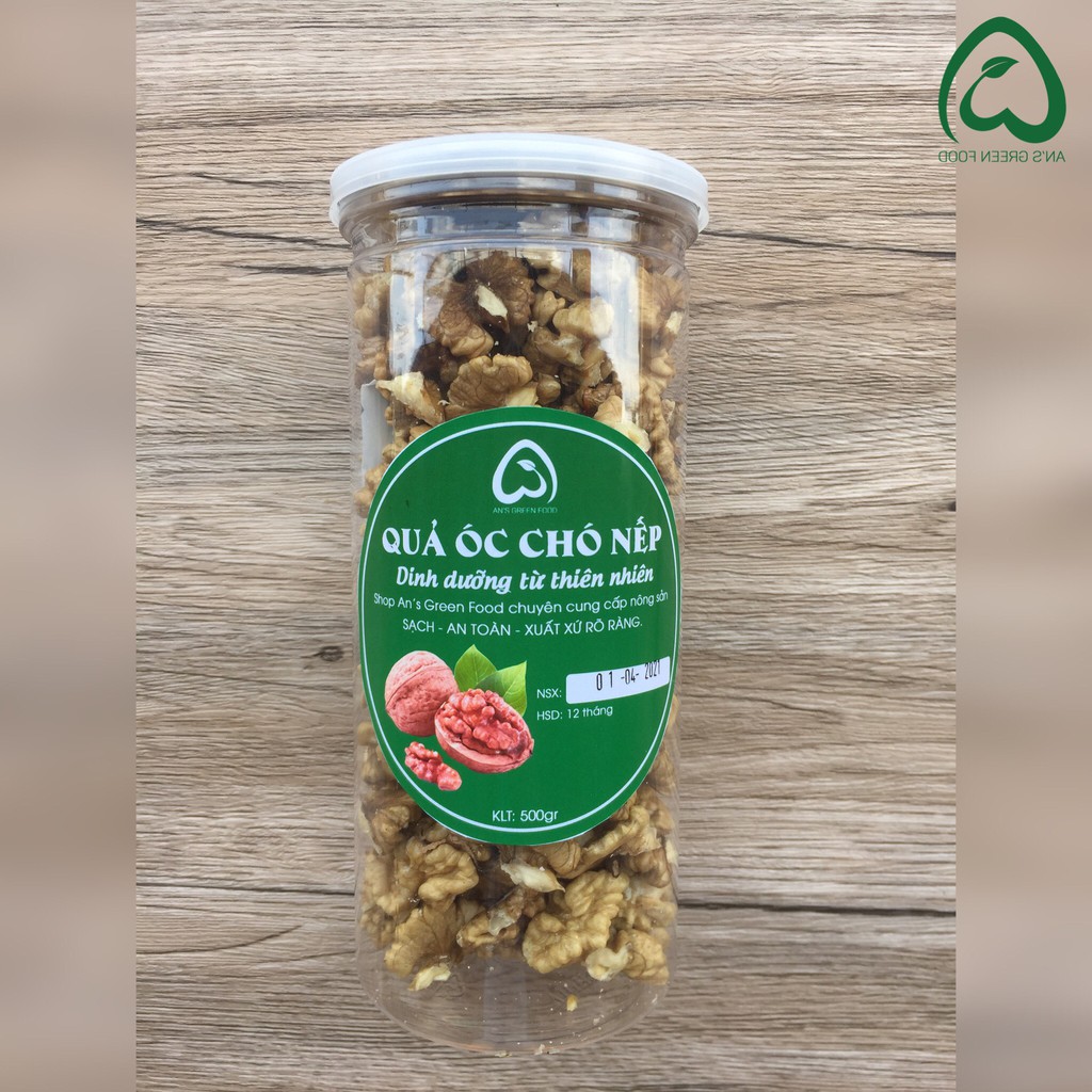 [500gr] Nhân Óc Chó Nếp Hà Giang Đã Tách Vỏ - An’s Green Food | BigBuy360 - bigbuy360.vn