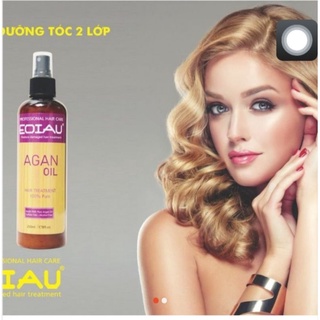 Xịt dưỡng tóc siêu mềm mượt 2 lớp Eoiau 250ml