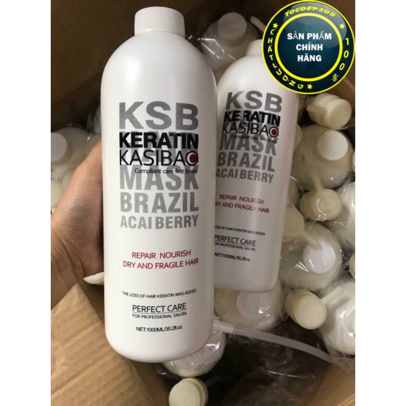 Keratin Kasibao phục hồi tóc nát 1000ml