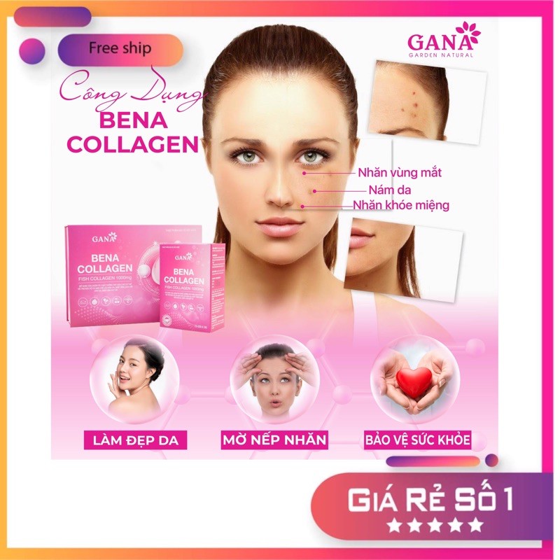 [FREESHIP] COMBO 3 hộp collagen- ngăn ngừa quá trình lão hoá
