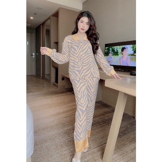Đồ Bộ Pijama lụa mango