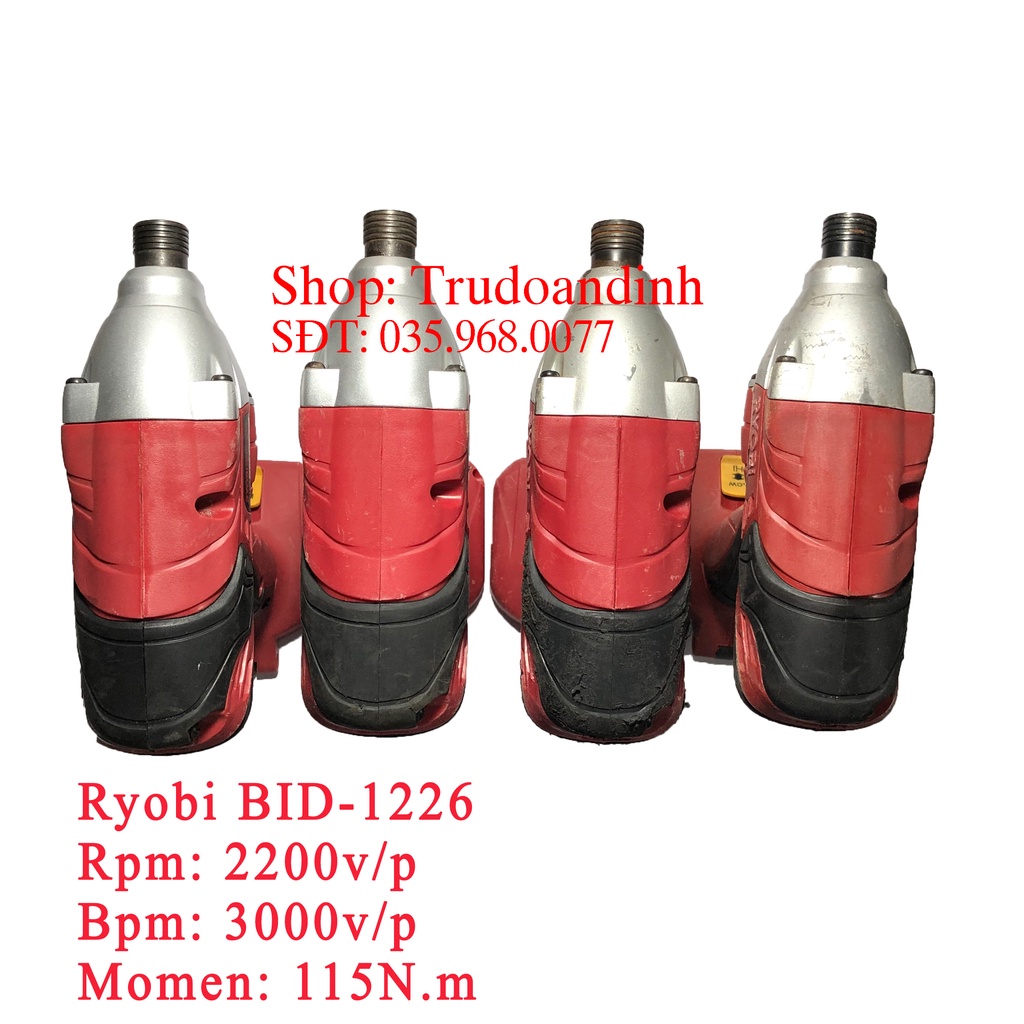Máy bắn vít Ryobi 12v BID - 1226
