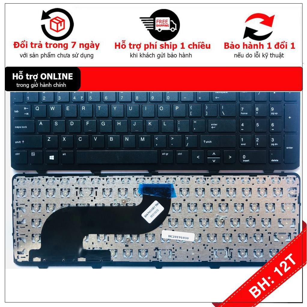 [BH12TH] [- Bàn Phím Laptop HP ProBook 650 G1 655 G1 Hàng Mới 100% Bảo Hành 12 Tháng Toàn Quốc