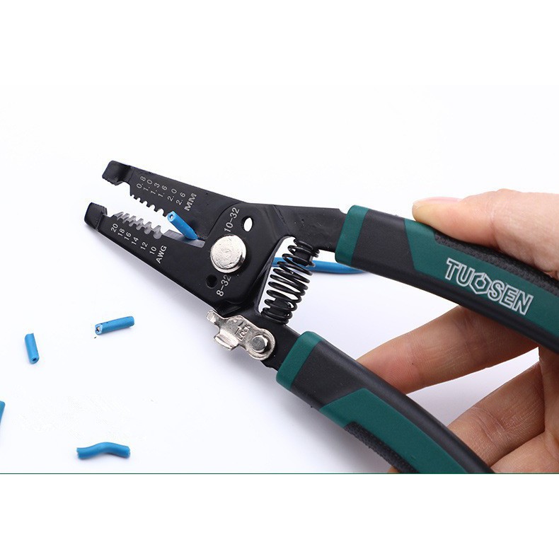 Kìm tuốt dây điện cán cong