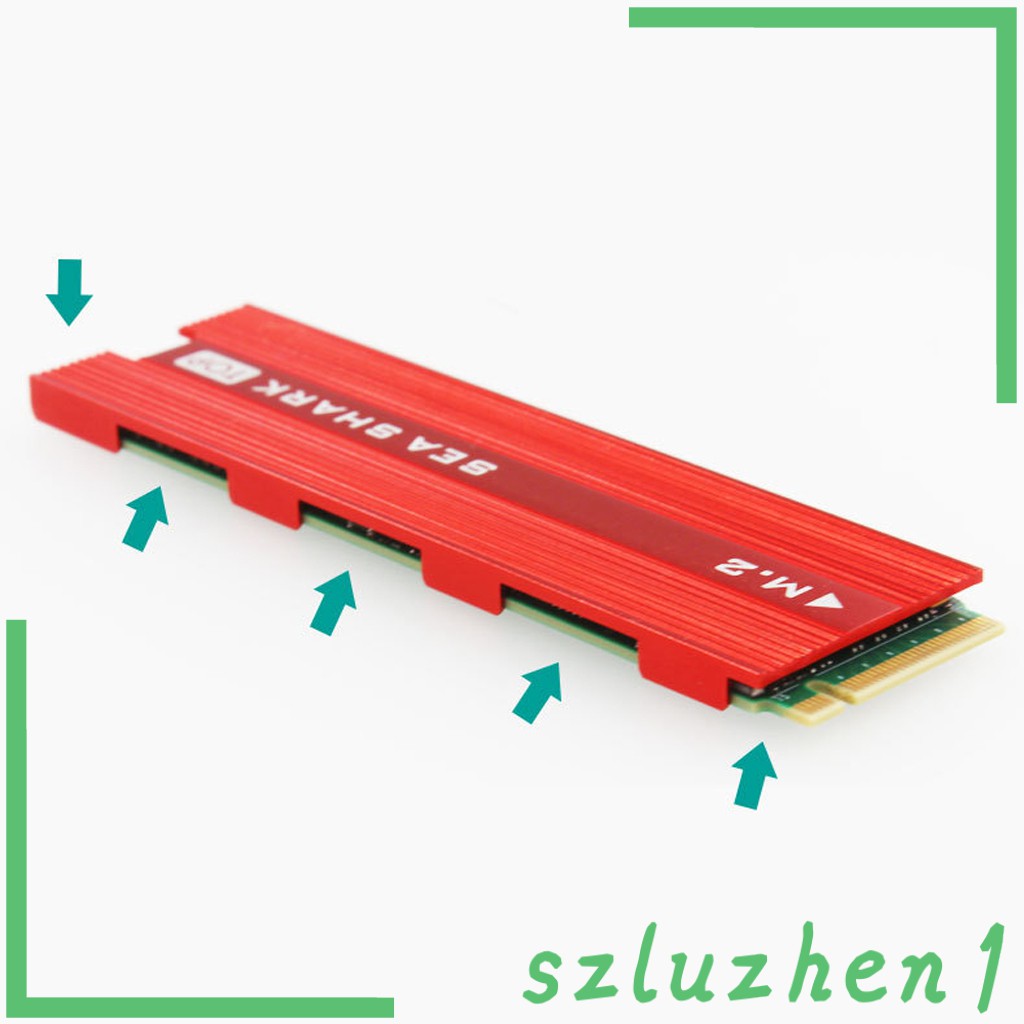 Khung Nhôm Tản Nhiệt Cho Pcie Nvme M.2 Ngff Ssd