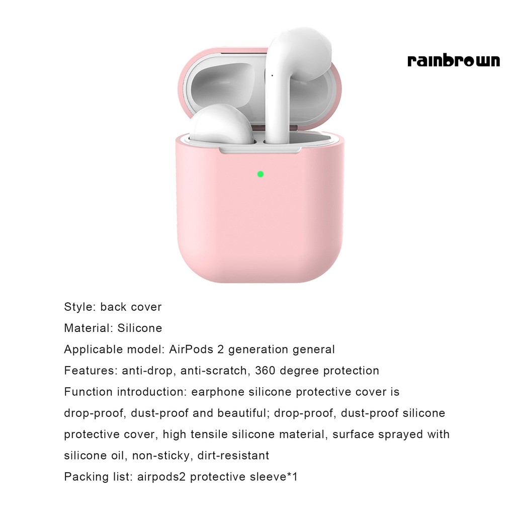 Túi Đựng Tai Nghe Airpods 2 Bằng Silicone