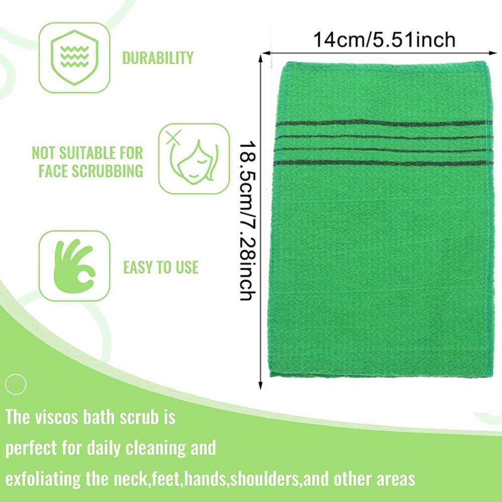 [Hàng mới về] Khăn Tắm Chăm Sóc Da Tẩy Tế Bào Chết Phong Cách Hàn Quốc | BigBuy360 - bigbuy360.vn