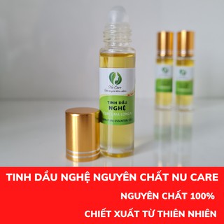 Tinh Dầu Nghệ Nguyên Chất dạng chai lăn bi, chăm sóc da, an toàn cho mẹ và bé