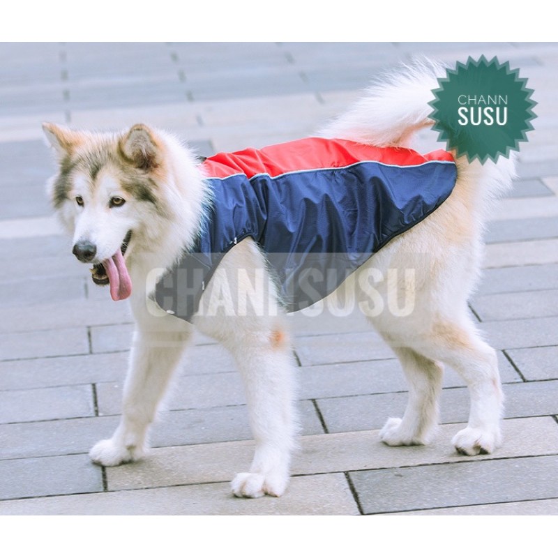 QUẦN ÁO CHO CHÓ TO - Áo phao chất đẹp dày phong cách dàn di cho chó lớn (hàng sẵn 1-45kg bigsize)