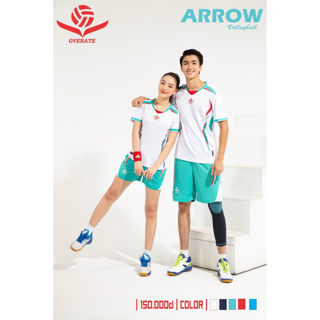 ÁO BÓNG CHUYỀN OVERATE NAM NỮ 03 MÀU