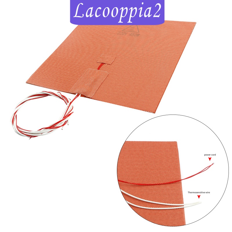 [LACOOPPIA2] 3D Printer Silicone Rubber Heater Heated Bed 450W 220V Professional