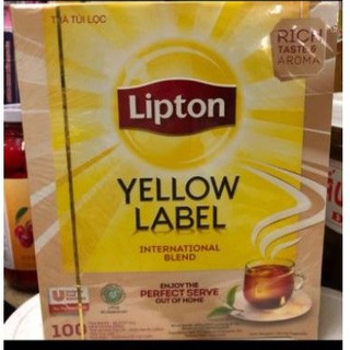 trà lipton 100tui lọc