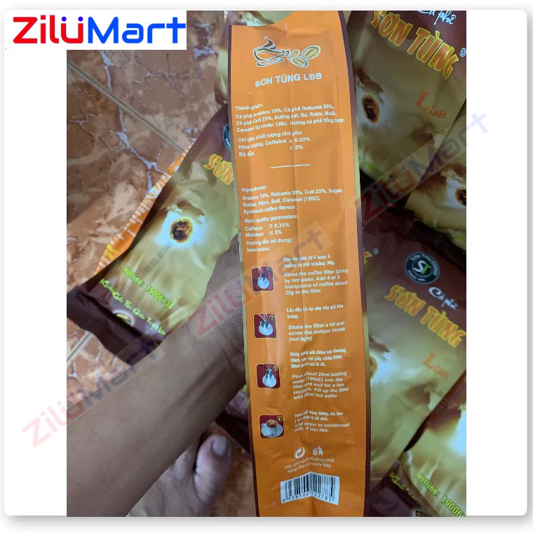 Cà Phê Sơn Tùng Loại đặc biệt – LĐB x gói 500g
