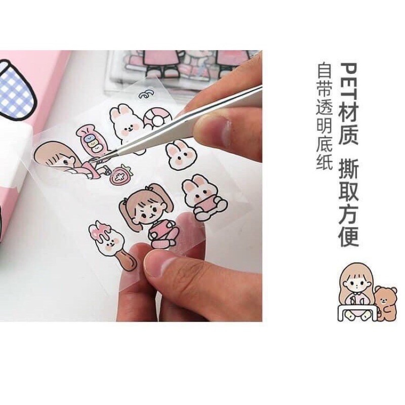 Sticker Infeel.me cực dễ thương xịn sò xinh xắn đáng yêu