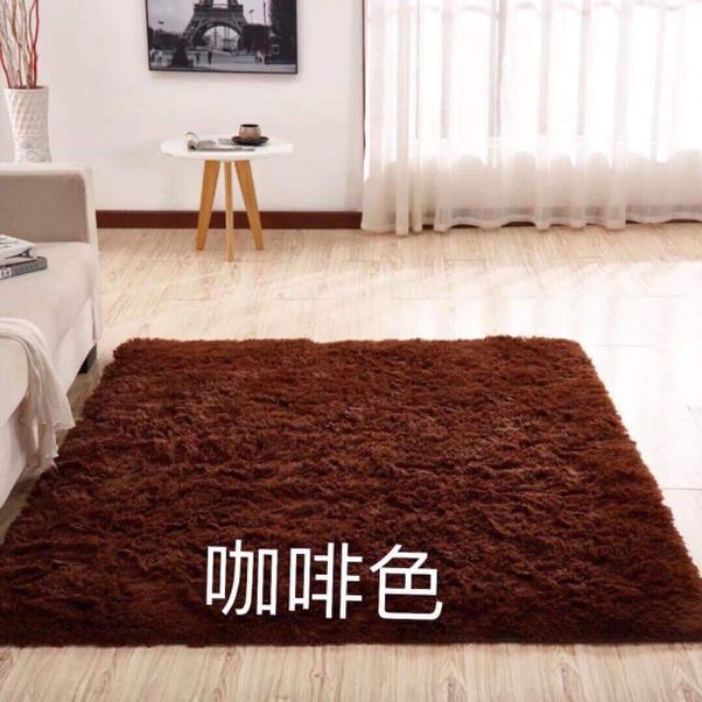 Thảm lông dài  1 màu cao cấp m6×2m