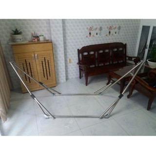 Võng inox xếp túi ống 32