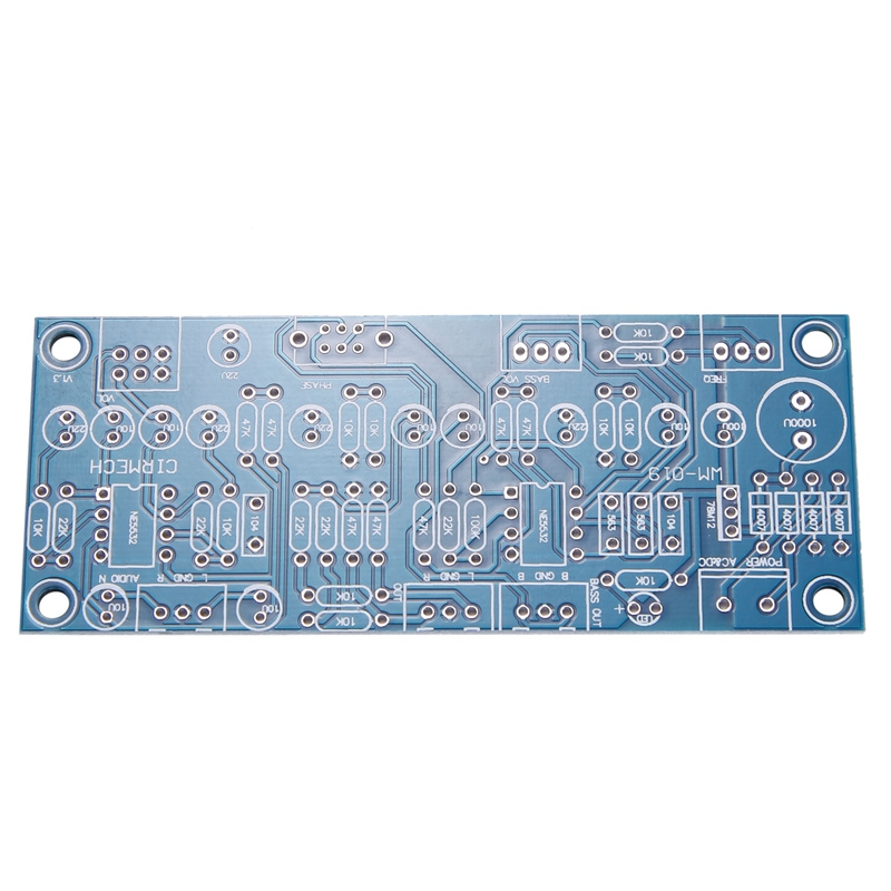 2.1 Channel Subwoofer Preamp Board Low Pass Filter Pre-Amp Amplifier Board Ne5532 Low Pass Filter Bass Preamplifier