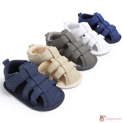 Giày sandal phối vải canvas thời trang cho bé