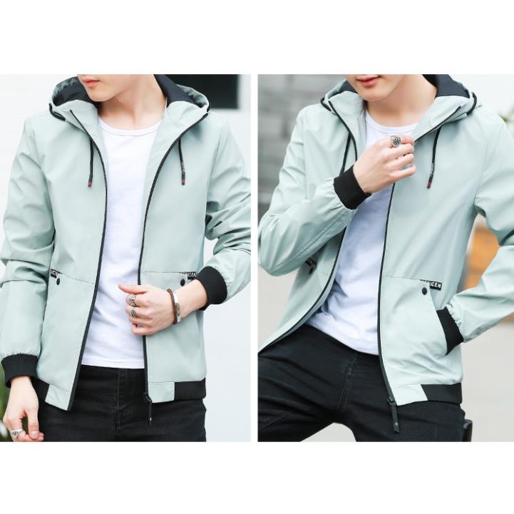 Áo khoác dù nam rẻ trơn nhiều size cao cấp hàng rất đẹp phong cách-A1007