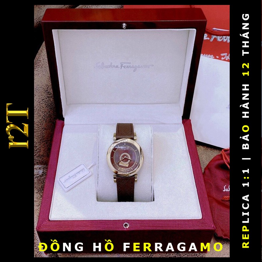 Đồng Hồ Nữ Thời Trang Cá Tính Cao Cấp Chống Nước Đồng Hồ Salvatore Ferragamo Đeo Tay Nữ Dây Da Đẹp - R2T Việt Nam