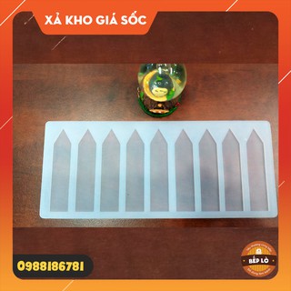 Khuôn silicon tạo hình socola trang trí bánh kem - Hàng rào