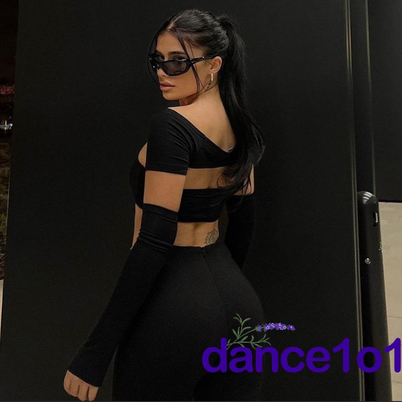 Áo Ống Màu Trơn Khiêu Vũ1O1-Y2K Gợi Cảm Cho Nữ