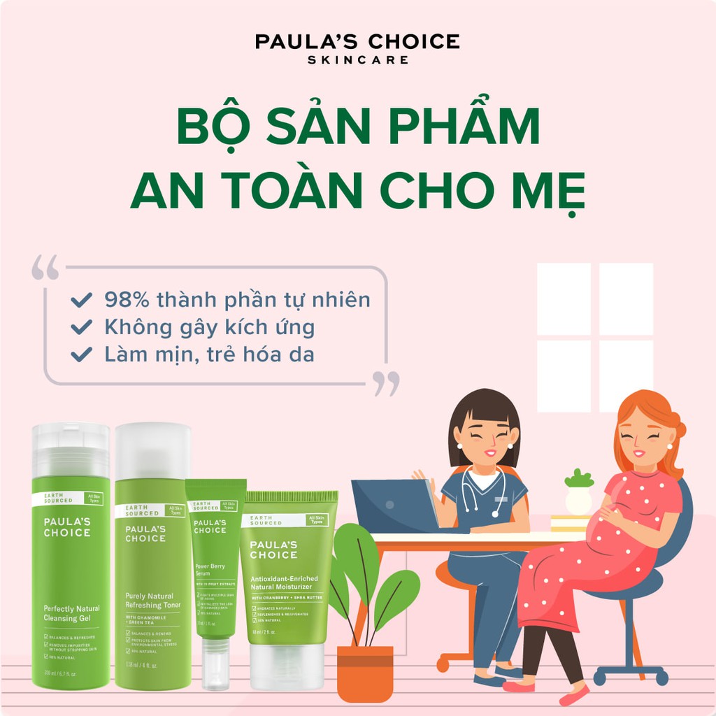 [PAULA'S CHOICE] Kem dưỡng ẩm nguồn gốc thiên nhiên Earth Sourced Antioxidant Enriched Natural Moisturizer (Mã 8520)