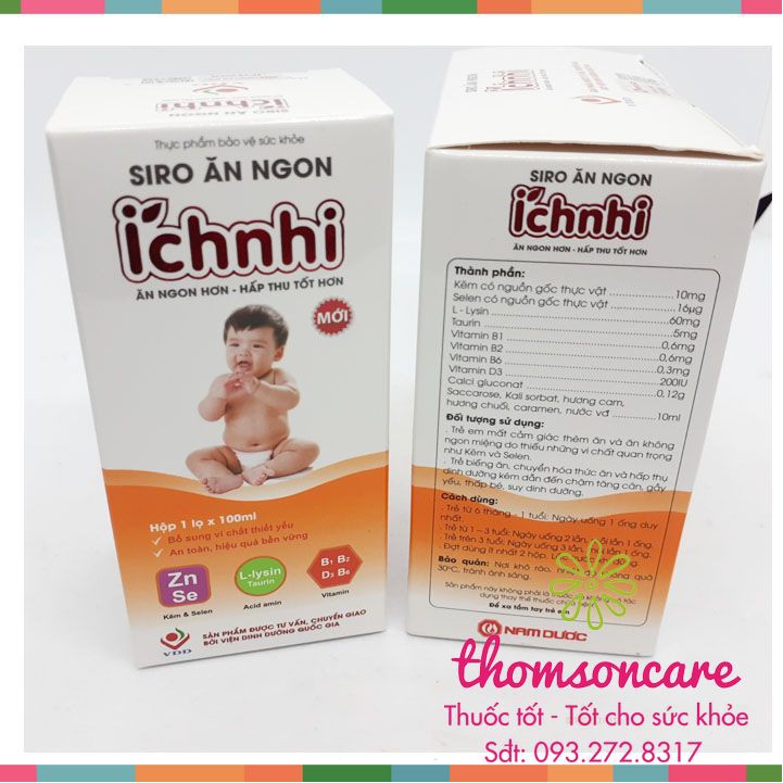 Ích Nhi  - Siro ăn ngon cho bé, tăng sức đề kháng | BigBuy360 - bigbuy360.vn