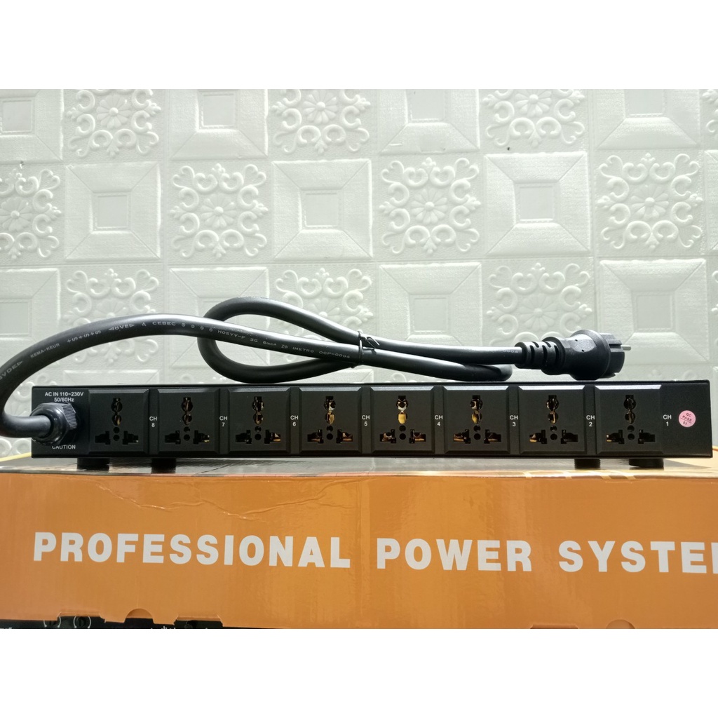 QUẢN LÝ NGUỒN ĐIỆN DBX VS1035 - CÓ CẦU DAO - 10 cổng - hàng mới 2022