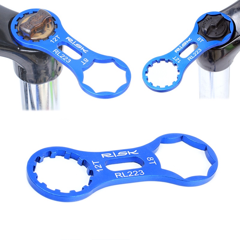 8T/12T Vương miện của phuộc trước xe đạp Công cụ sửa chữa cờ lê cho phuộc XCR / XCT / XCM / RST