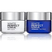 (2481)Bộ đôi kem dưỡng làm sáng da giảm thâm nám ngày và đêm L'Oreal Paris White Perfect Clinical 50mlx2