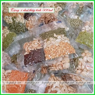 Đậu Hạt Làm Sữa Hạt Tăng Cân - Combo 10 Gói  + Hướng Dẫn Nấu Sữa (Hạt Nấu Sữa Đặc Biệt)