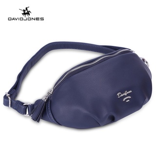 Túi bao tử DAVID JONES đeo chéo da giả thời trang dành cho nữ