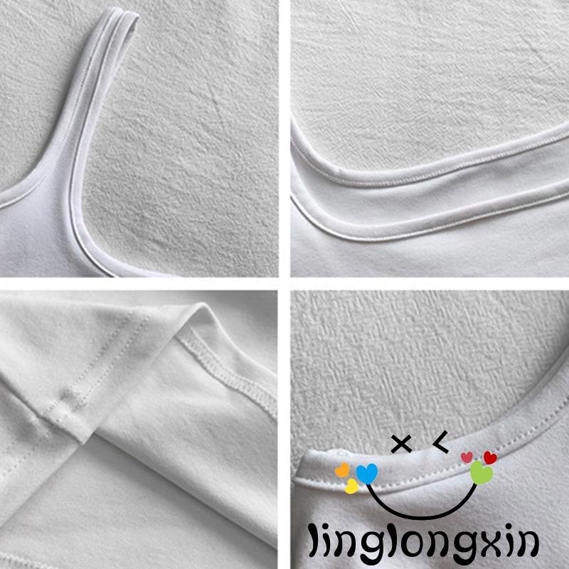 Áo croptop cổ vuông màu sắc đơn giản cho nữ