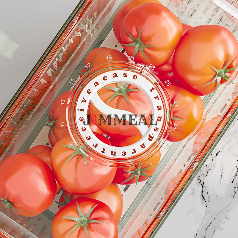 Hộp Nhựa Đựng Thực Phẩm Tủ Lạnh Có Tay Cầm Tiện Lợi Đa Năng Hộp Chưa Thực Phẩm